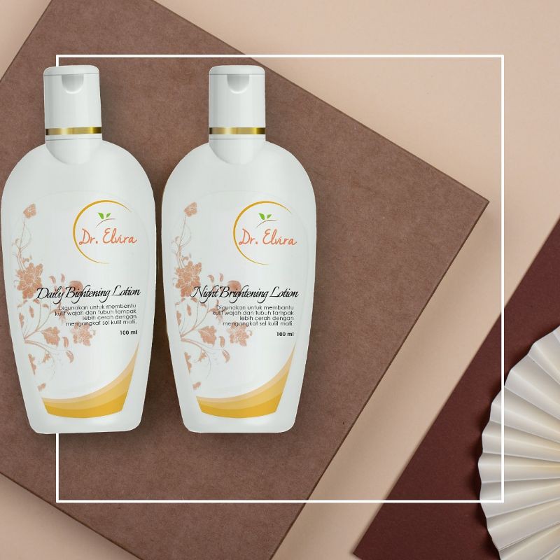 dr.elvira Paket  body whitening/ paket lotion pencerah dr elvira