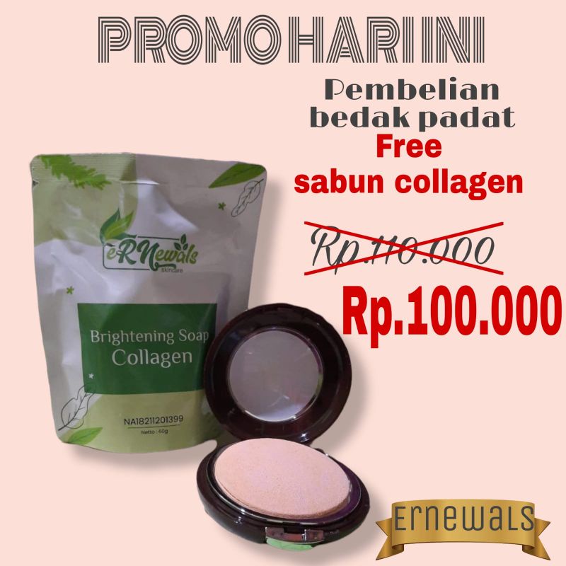 Pahe Bedak Padat & Sabun Collagen