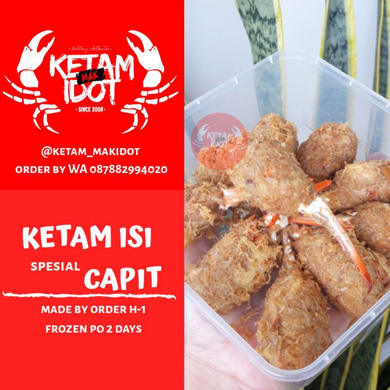 

Spesial Capit Isi (isi 10pcs + sambal cocolan)