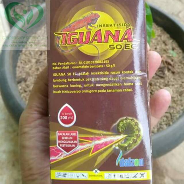 insektisida emamectin benzoat IGUANA 50EC 200ml dari DALZON