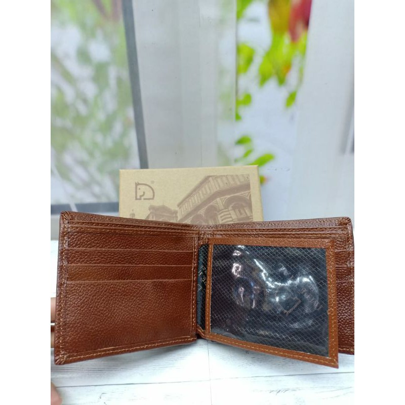 (DOMPETMURAHSTUFF) Dompet Kulit Asli. Dompet Pria Kulit. Dompet Imperial Horse logo timbul Motif B