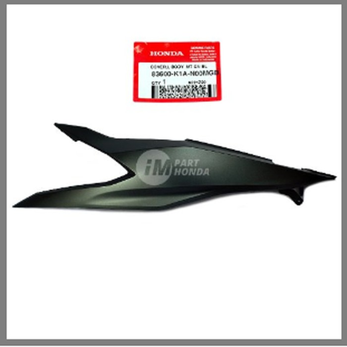 Cover Body Belakang KIRI Beat ECO Street K1A HITAM Dof 83600-K1A-N00MG