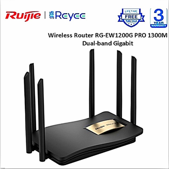 Ruijie Reyee RG-EW 1200G pro 1300m duel band gigabite wirelees Router