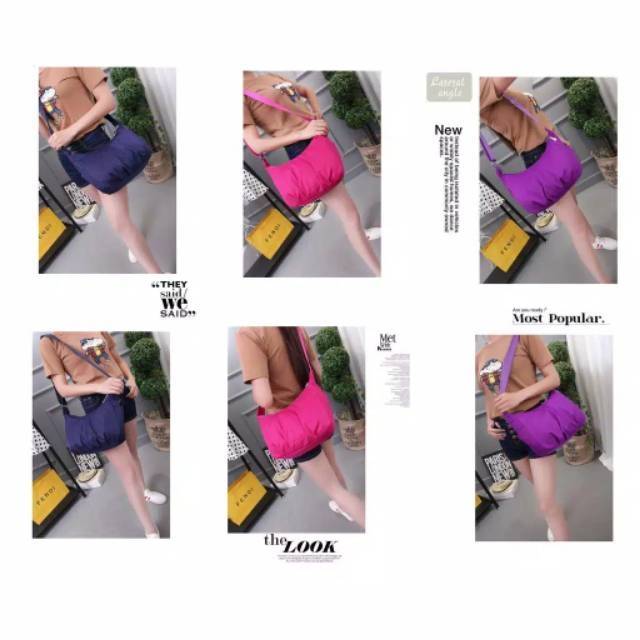 tas selempang wanita model korea