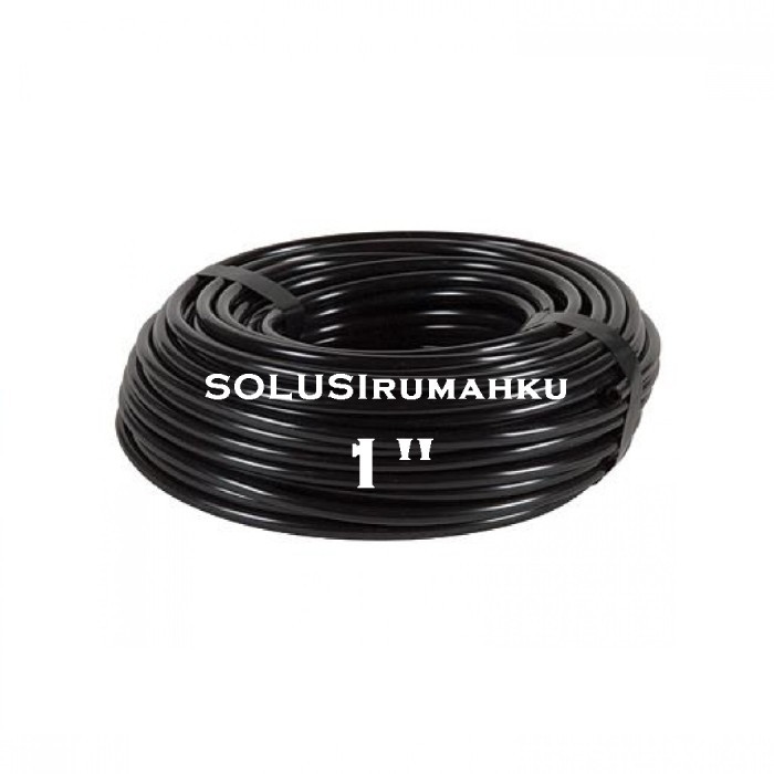 Dijual Selang HDPE 1" Meteran/Eceran Pipa PE Hitam Selang PDAM 1 Inch Diskon