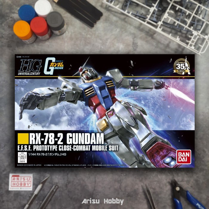 HG HGUC RX-78-2 Gundam Revive 1/144 Bandai RX 78 Gunpla