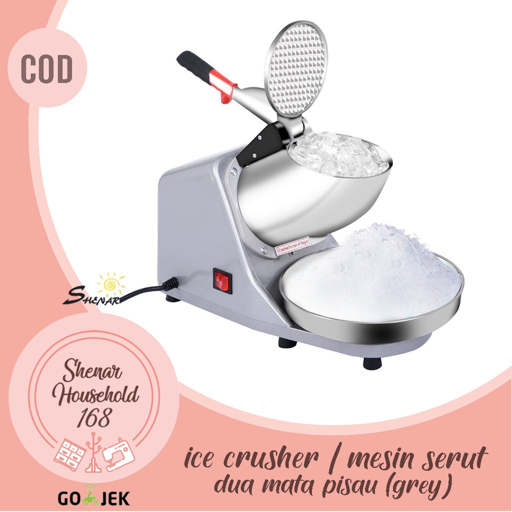 Ice Crusher /Alat Serut Es/ Ice  /Mesin Serut Es/Penyerut Es Batu,ICE CRUSHER DUA PISAU,SHENAR