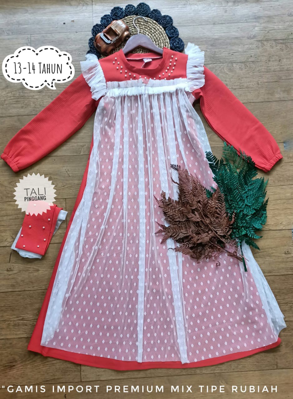 Maura Couple - Sania Ruffle Batik Couple