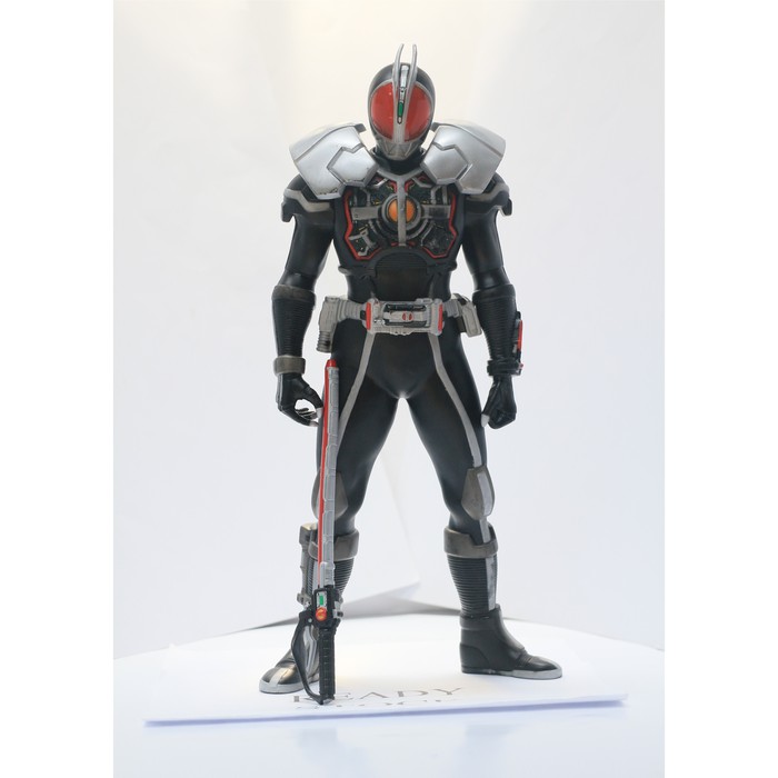 Sofubi figure Kamen Rider faiz axel panjang 35cm