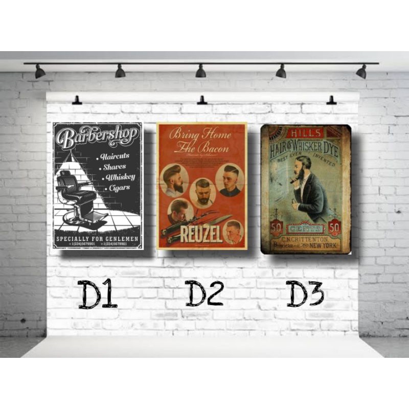 Hiasan Dinding Barbershop