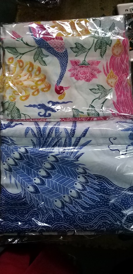 Kain Batik Kombinasi Tulis, Batik Pekalongan, Bahan Primis Halus