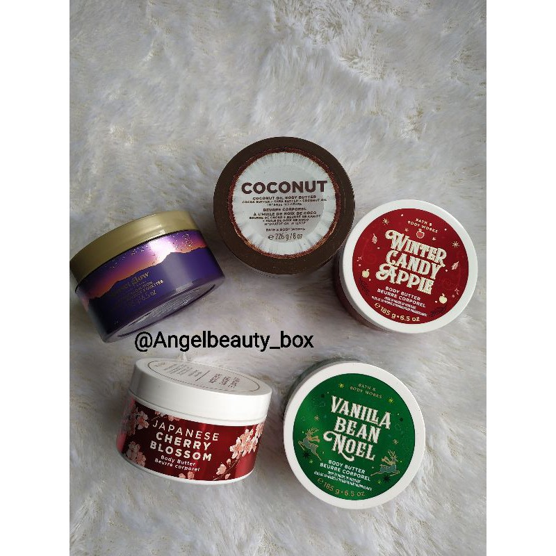 BATH AND BODY WORKS BODY BUTTER ALL VARIANT