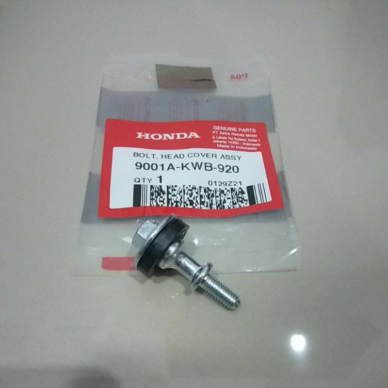 Baut Cop+Seal Honda Matic ,RevoAbsolute, Asli AHM 9001A-KWB-920