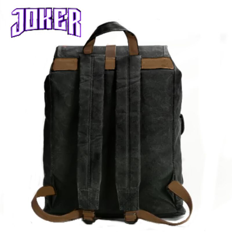 JOKER Klub New Arrival - Tas Ransel Kanvas IAC Backpack Up to 15 inch - Tas Pria Tas Wanita Daypack