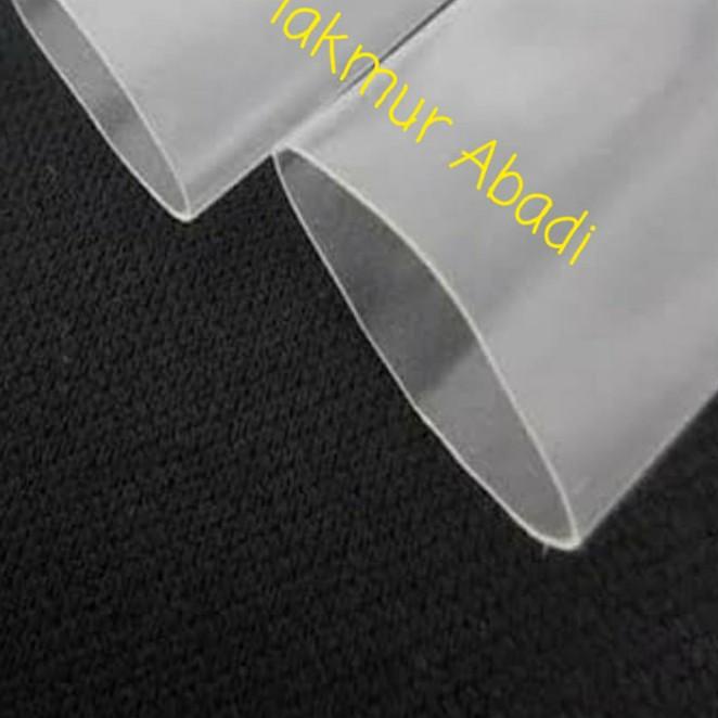 Heatshrink Tube Ecer 25mm Per Meter / Kabel Bakar Clear BENING 25mm / Selang Bakar Transparan 25mm