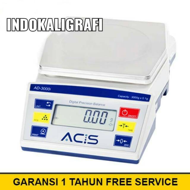 Timbangan Digital Acis Ad-300i & Ad-3000i Timbangan Lab Ketelitian