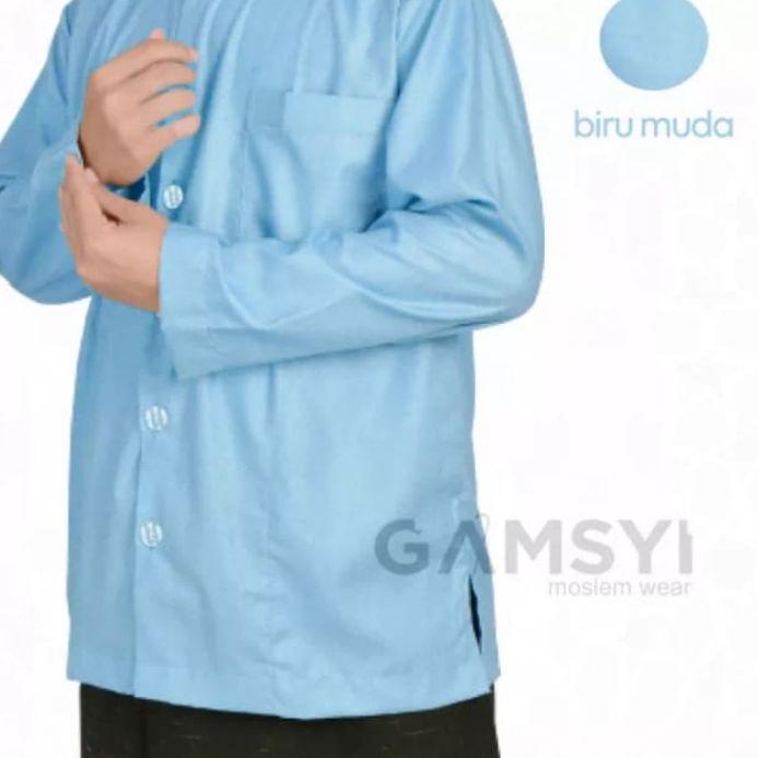 ✨Original✨ BAJU KOKO PUTIH POLOS, KOKO HABAIB, KOKO PUTIH LENGAN PANJANG/KOKO GAMSYI 