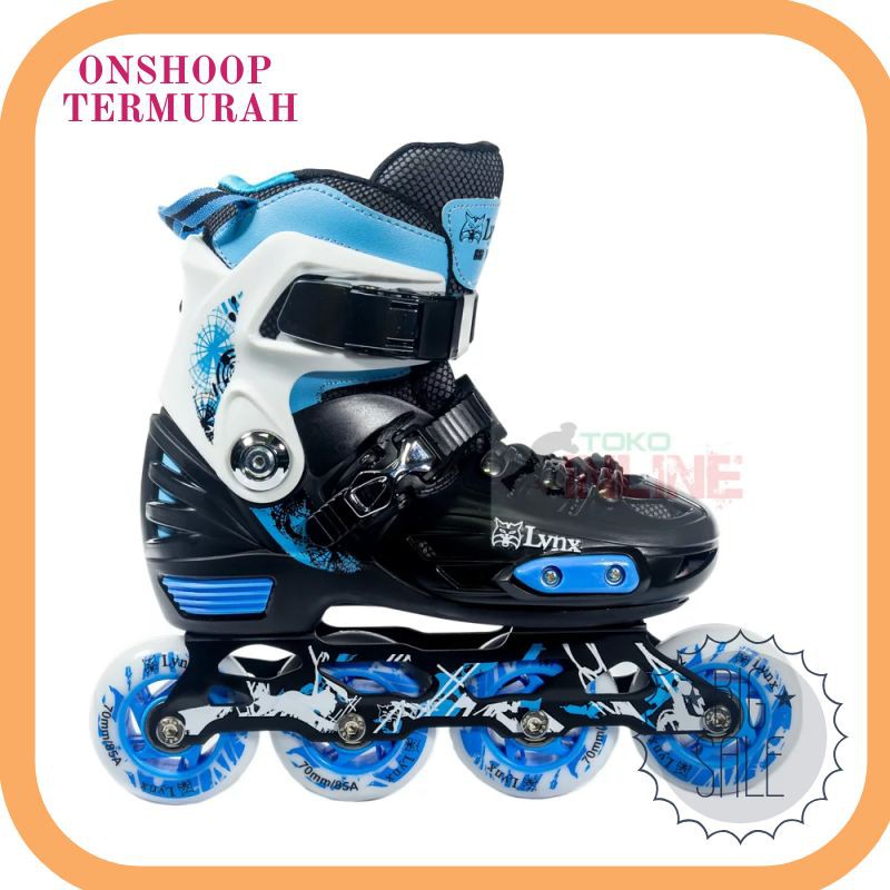 Termurah Sepatu Roda LYNX BM135 Recreational Inline Skate - BLUE Terlaris