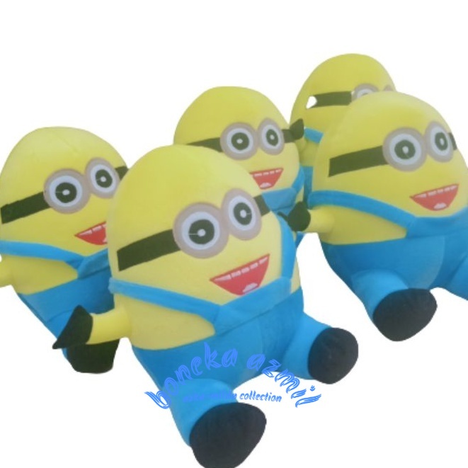 Boneka minion size l ukuran 30 cm