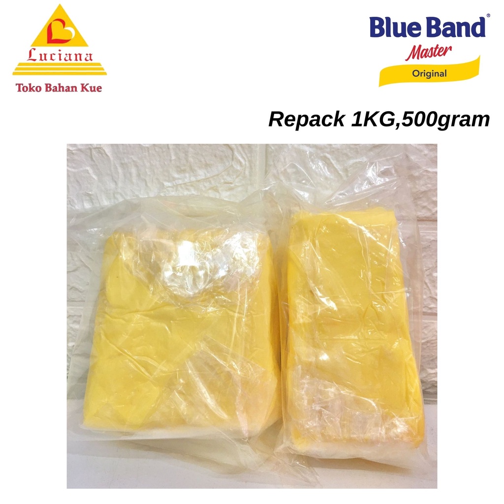 Blueband master Repack 1kg dan 500gram