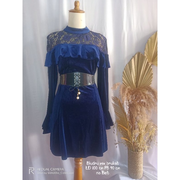 Tunik bludru/tunik mewah/tunik brokat/tunik Sabrina/tunik impor/tunik korean