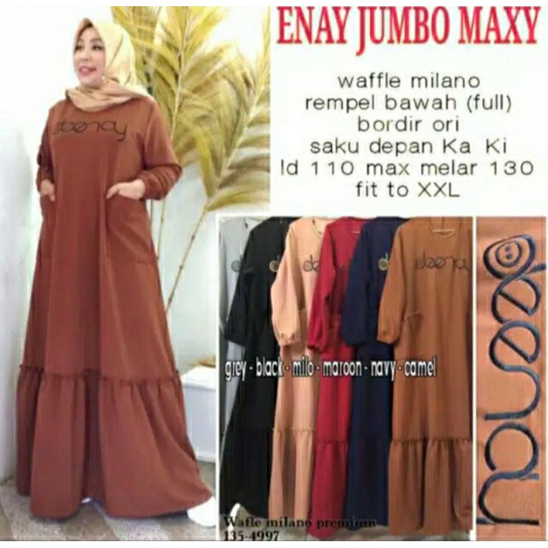 gamis milano bordir