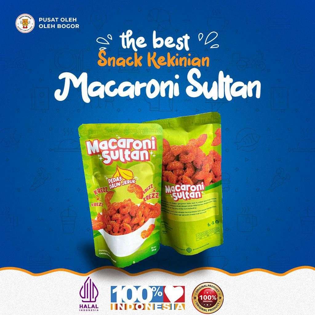 

Snack Macaroni Sultan Rasa Pedas Daun Jeruk by Cemilan Keluarga Indonesia