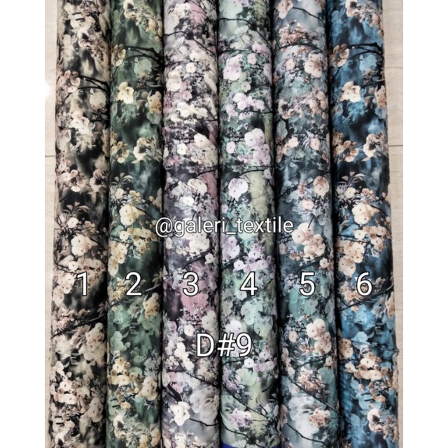 Kain Satin Armani Silk Motif Premium