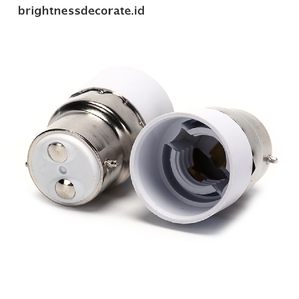 (Birth) Adaptor Converter Fitting Lampu Bohlam B22 Ke E14 (Id)