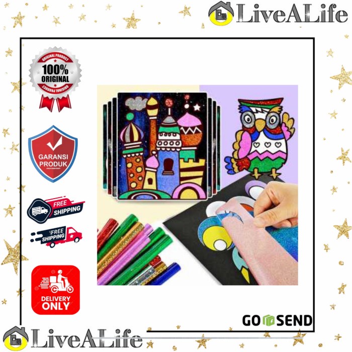Jual Mainan Edukasi Anak Magic Sand Art Sticker Painting Shopee Indonesia
