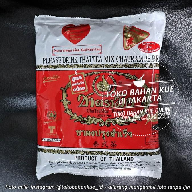 

[ COD ] Thaitea Thai Tea Number One Brand Cha TraMue Brand Teh Thailand 400gr CUCI GUDANG Kode 463