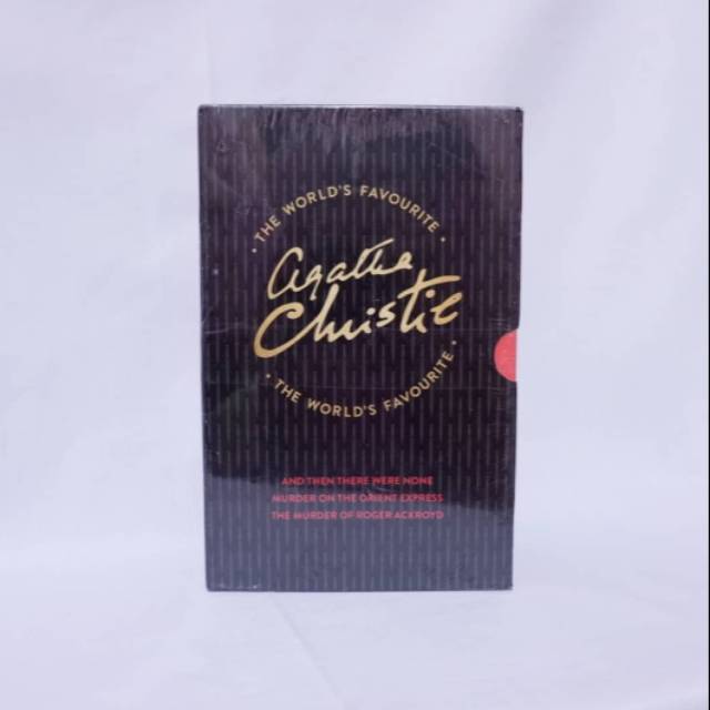 Agatha Christie Book Set (English)
