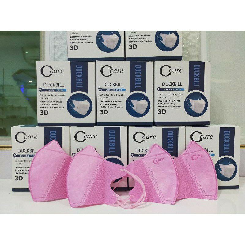 Masker Earloop Ocare Duckbill 3ply isi 50psc