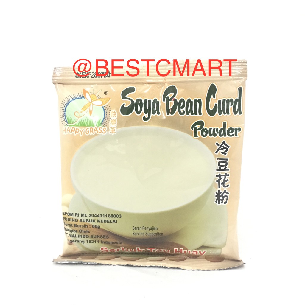 

HAPPY GRASS SOYA BEAN CURD POWDER / PUDING BUBUK KEDELAI 80GR