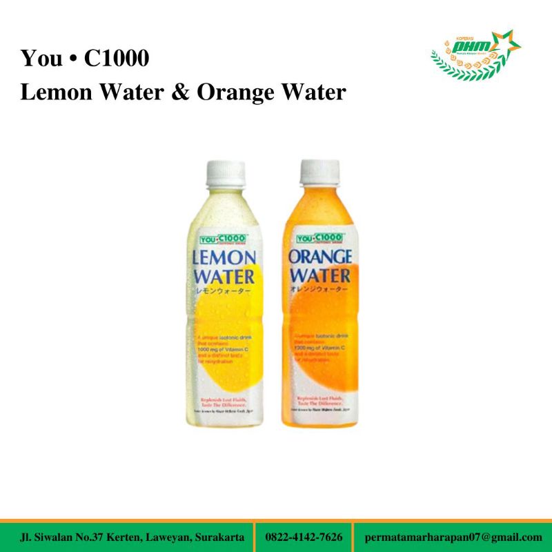 

YOUC1000 Orange Water 500 ML