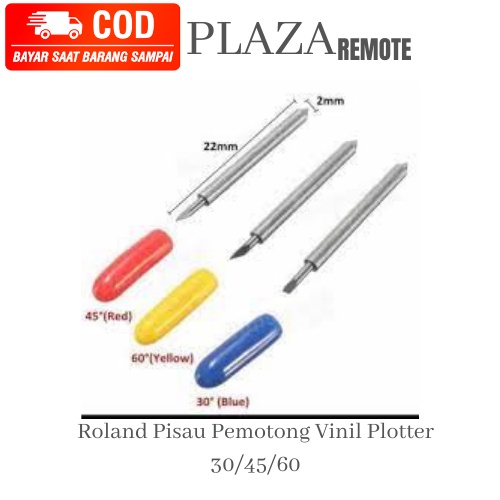 mata Pisau cutter Pemotong Vinil sticker Plotter 30/45/60 Derajat Pisau Pemotong Tungsten Plotter untuk Pisau Pemotong ROLAND