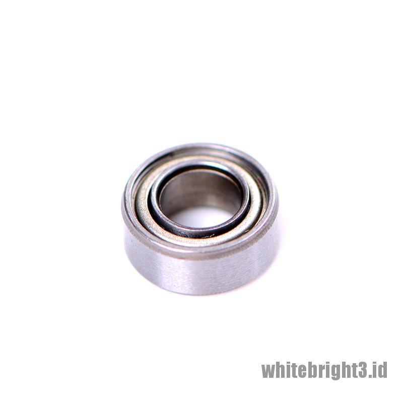 ❤White3 Warna Putih❤ 10pcs MR105ZZ L-1050 MR105 deep groove ball bearing Ukuran 5x10 X 4mm