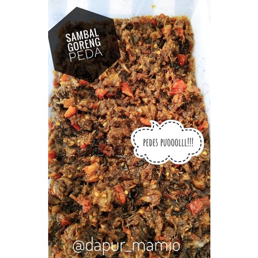 

SAMBAL GORENG IKAN PEDA BY DAPUR MAMIO