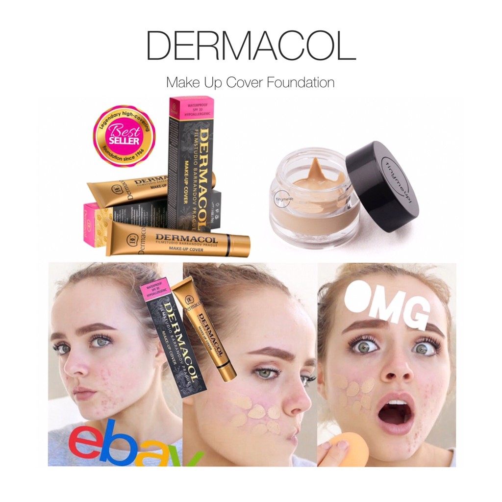 Dermacol Makeup Cover Foundation Sample Tester 4Gr ORIGINAL Shopee
