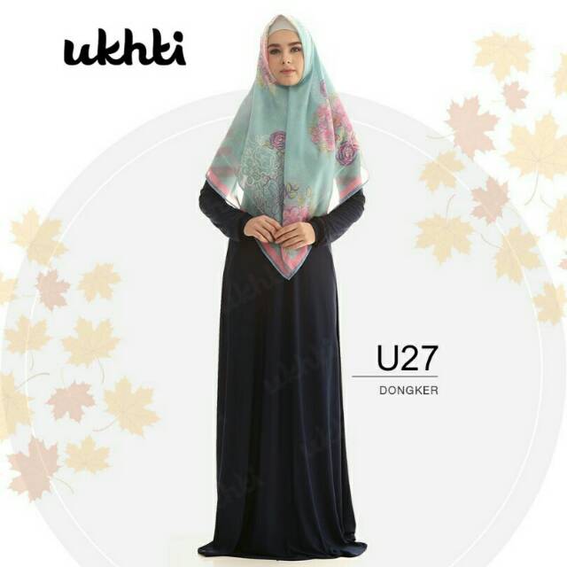Gamis Ori Ukhti U27 | GAMIS PREMIUM | JERSEY SALUR | gamis Syari