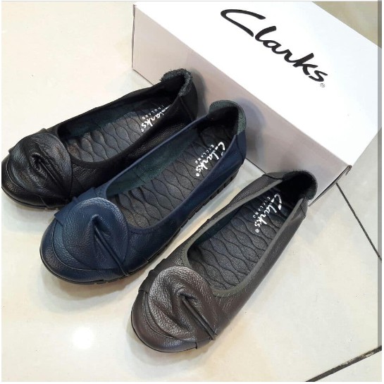 Hot Sale Sepatu Wanita / Sepatu Cewek Clarks Leaf Premium