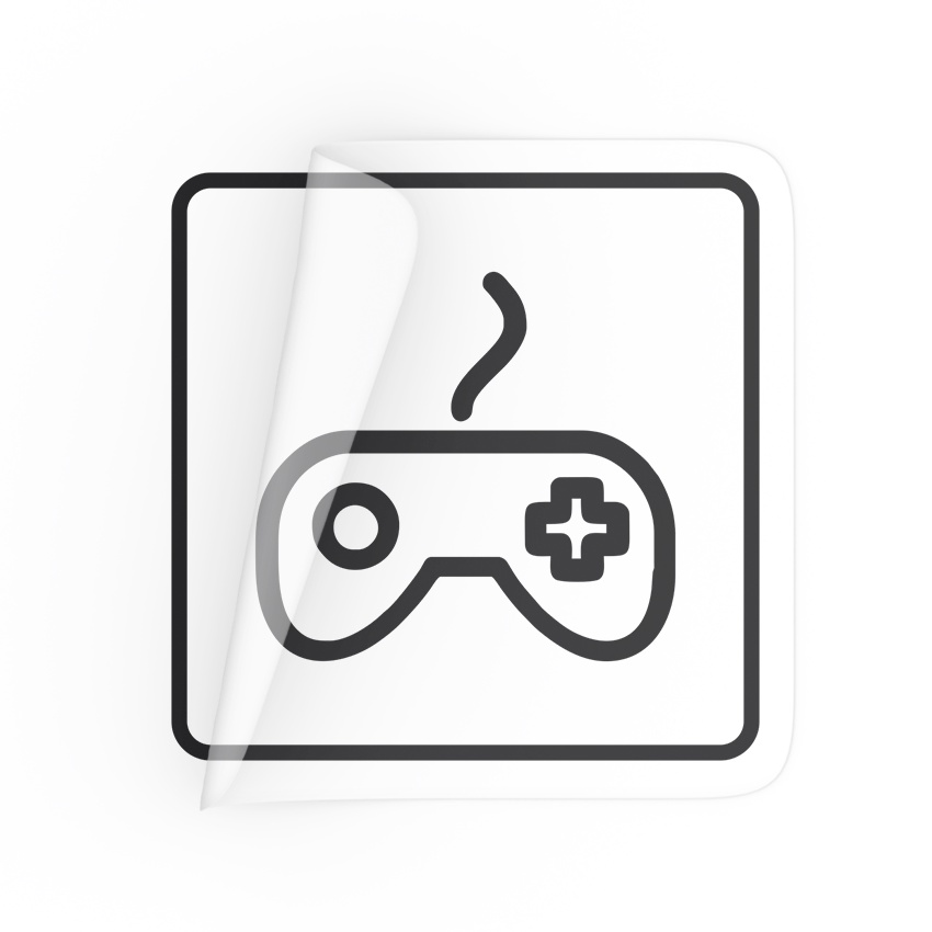 Jual gaming area sticker game room sticker game zone game area