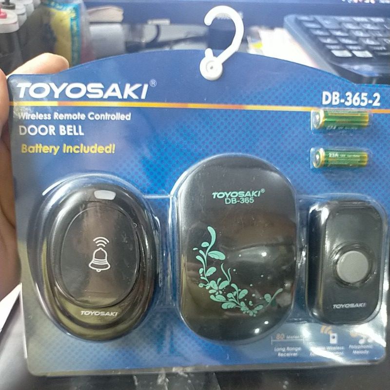 BEL PINTU WIRELESS 2remot +speaker ac