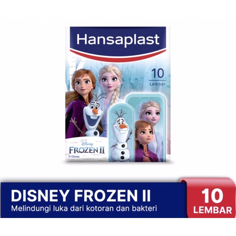 Hansaplast disney frozen 10 pcs ( penutup luka anak )