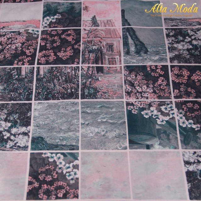 

Alta Moda Linen Motif Puzzle Soft Pink (1M)