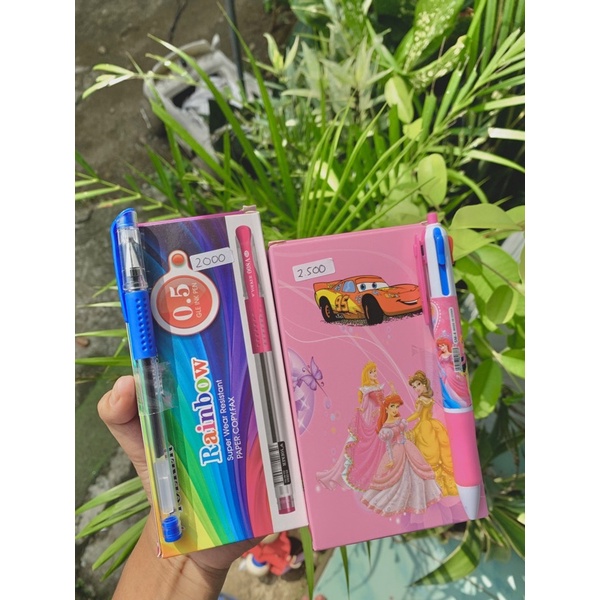 

Bulpoin anak 4 warna dan pen lancip favorit anak dijual ecer