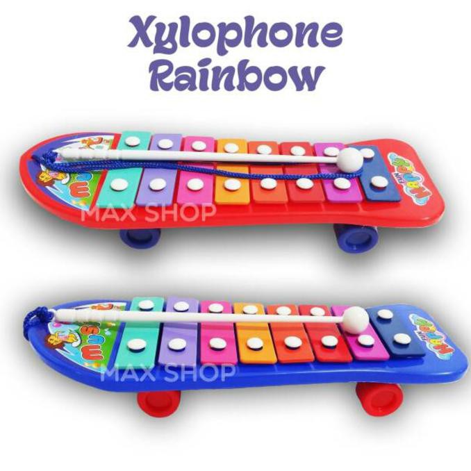 

SALE 40% Mainan Edukatif Xylophone Rainbow / Alat Musik Pukul / Music BERMUTU