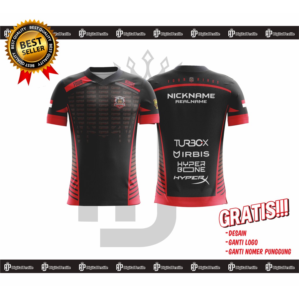 JERSEY ATASAN FULL PRINTING BEBAS DESAIN