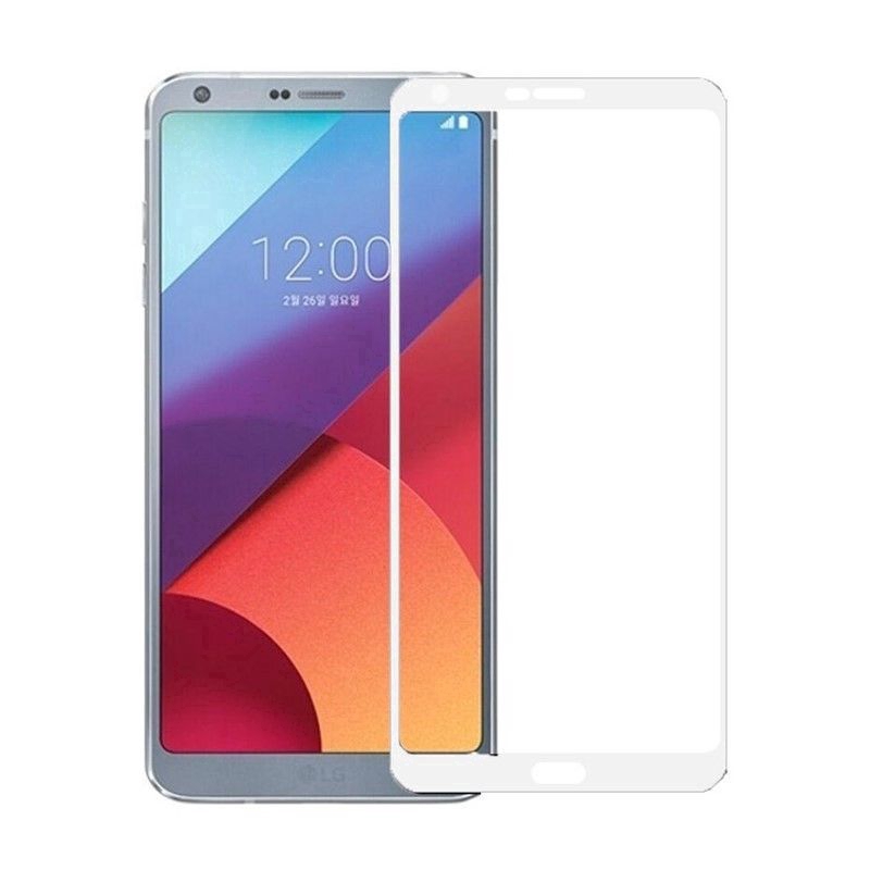 Film Pelindung Layar Tempered Glass Full Cover 3D untuk LG G6