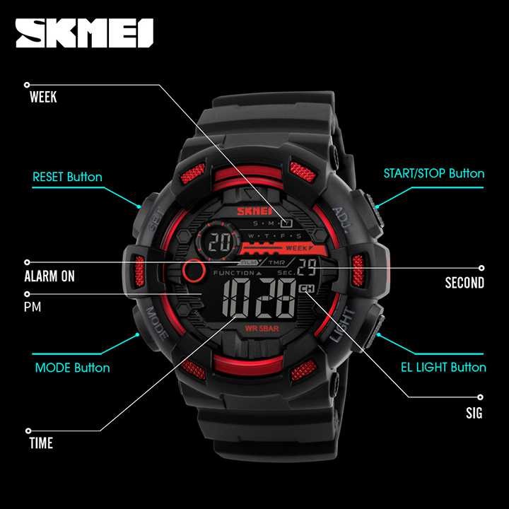 SKMEI Jam Tangan Digital Pria - DG1243